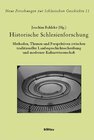 Buchcover Historische Schlesienforschung