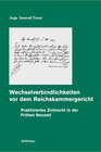 Buchcover Wechselverbindlichkeiten vor dem Reichskammergericht