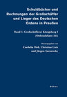 Buchcover Schuldbücher und Rechnungen der Großschäffer und Lieger des Deutschen Ordens in Preußen