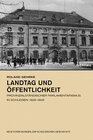 Buchcover Landtag und Öffentlichkeit
