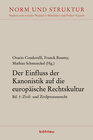 Buchcover Der Einfluss der Kanonistik auf die europäische Rechtskultur