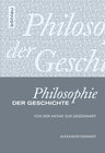 Buchcover Philosophie der Geschichte