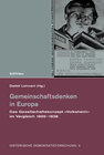 Buchcover Gemeinschaftsdenken in Europa