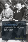 Buchcover Carl Goerdeler gegen die Verfolgung der Juden