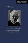 Buchcover Leonid Arbusow (1882-1951) und die Erforschung des mittelalterlichen Livland