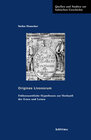 Buchcover Origines Livonorum