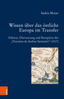 Buchcover Wissen über das östliche Europa im Transfer