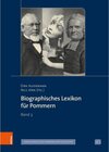 Buchcover Biographisches Lexikon für Pommern