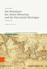 Buchcover Die Weistümer des Amtes Monschau und der Herrschaft Hetzingen