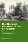 Buchcover Die Ökonomie des Kölner Stifts St. Aposteln