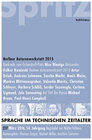 Buchcover Berliner Autorenwerkstatt 2015