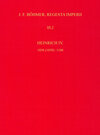 Buchcover Die Regesten des Kaiserreichs unter Heinrich IV. 1056 (1050)-1106