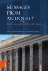 Buchcover „Messages from Antiquity“