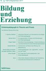 Buchcover Erlebnispädagogik in Theorie und Praxis
