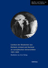 Buchcover Lexikon der Studenten aus Estland, Livland und Kurland an europäischen Universitäten 1561-1800