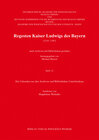 Buchcover Regesten Kaiser Ludwigs des Bayern (1314-1347)