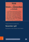 Buchcover November 1918