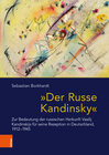 Buchcover "Der Russe Kandinsky"
