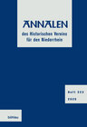 Buchcover Annalen des Historischen Vereins für den Niederrhein 223 (2020)