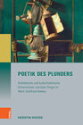 Buchcover Poetik des Plunders