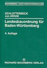 Buchcover Landesbauordnung für Baden-Württemberg - LBO
