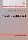 Buchcover Sportgerichtsbarkeit