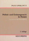 Buchcover Polizei- und Ordnungsrecht in Hessen