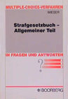 Buchcover Strafgesetzbuch - Allgemeiner Teil in Fragen und Antworten