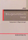 Buchcover Baugesetzbuch 1998
