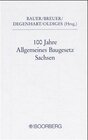 Buchcover 100 Jahre Allgemeines Baugesetz Sachsen