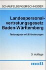 Buchcover Landespersonalvertretungsgesetz Baden-Württemberg