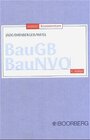 Buchcover BauGB - BauNVO /Baugesetzbuch - Baunutzungsverordnung.  Kommentar