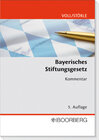 Buchcover Bayerisches Stiftungsgesetz