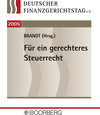 Buchcover Deutscher Finanzgerichtstag 2005