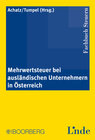 Buchcover Mehrwertsteuer bei ausländischen Unternehmern in Österreich