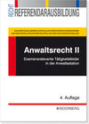 Buchcover Awaltsrecht II