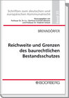 Buchcover Reichweite und Grenzen des baurechtlichen Bestandsschutzes