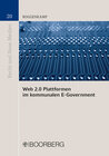 Buchcover Web 2.0 Plattformen im kommunalen E-Government
