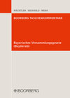Buchcover Bayerisches Versammlungsgesetz (BayVersG)