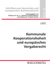 Buchcover Kommunale Kooperationshoheit und europäisches Vergaberecht