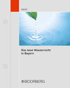 Buchcover Das neue Wasserrecht in Bayern