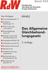 Buchcover Das Allgemeine Gleichbehandlungsgesetz