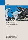 Buchcover Die Ermittlung von Brandursachen