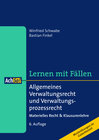 Buchcover Allgemeines Verwaltungsrecht und Verwaltungsprozessrecht