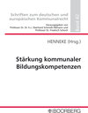 Buchcover Stärkung kommunaler Bildungskompetenzen