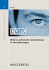 Buchcover Wahre und falsche Geständnisse in Vernehmungen
