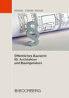 Buchcover Öffentliches Baurecht für Architekten und Bauingenieure