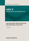 Buchcover Internationales Wirtschaftsrecht Internationales Privatrecht