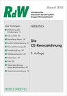 Buchcover Die CE-Kennzeichnung