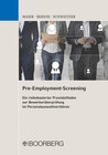 Buchcover Pre-Employment-Screening